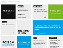 Tablet Screenshot of focuson.eu